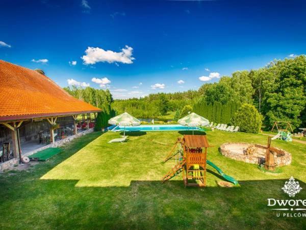 Agroturystyka "Dworek U Pelcow" Ryn  Exterior foto