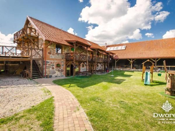 Agroturystyka "Dworek U Pelcow" Ryn  Exterior foto
